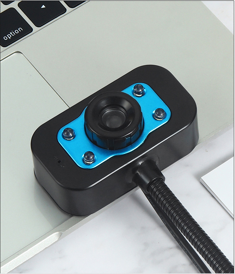 Webcam 720p HD cho máy tính Micro tích hợp có tính năng giảm tiếng ồn Có đèn LED và điều chỉnh ánh sáng phù hợp