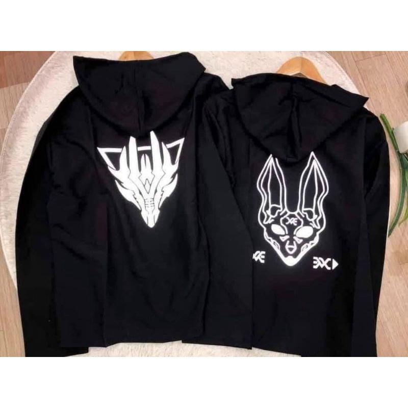 Áo Khoác Dù Phản Quang Nam Nữ Siêu Ngầu RẺ ĐẸPÁo Gió Khoác Chống Nắng Màu Đen Couple Mặc Unisex Jacket