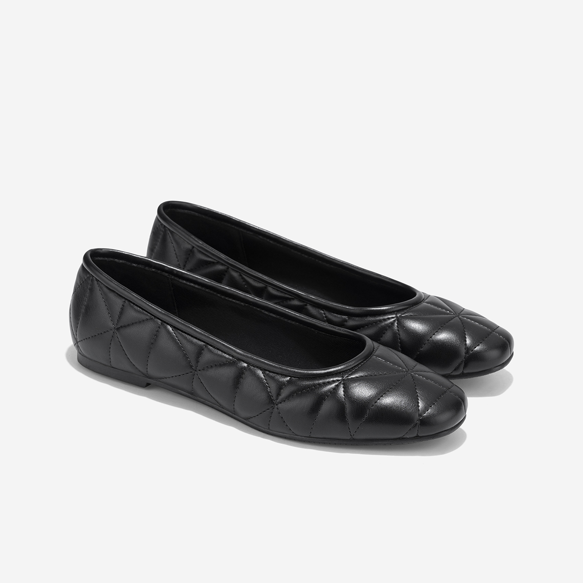 Vascara Giày Búp Bê Họa Tiết Chần Bông - GBB 0437