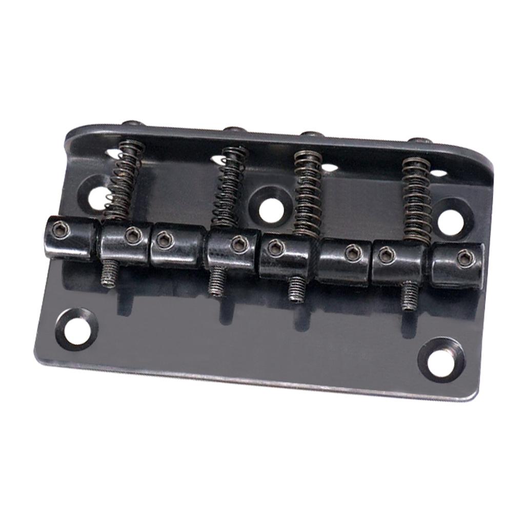 Sunnimix Đen Đàn Guitar Yên Cầu Cho 4 Dây Bass Điện Thay Thế Linh Kiện