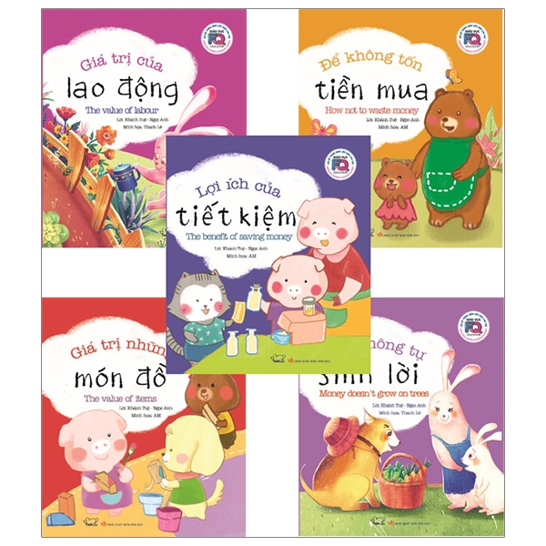 Giáo Dục FQ - Chỉ Số Thông Minh Làm Giàu (Bộ 5 Cuốn)