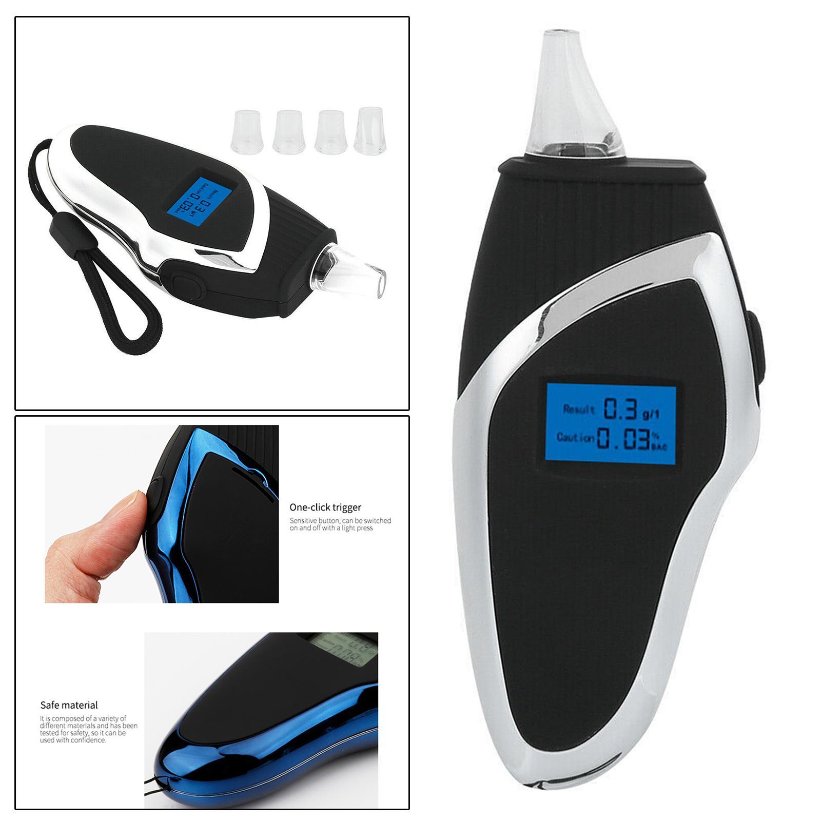 Alcohol Tester Digital Breath Analyzer Personal Use Edge