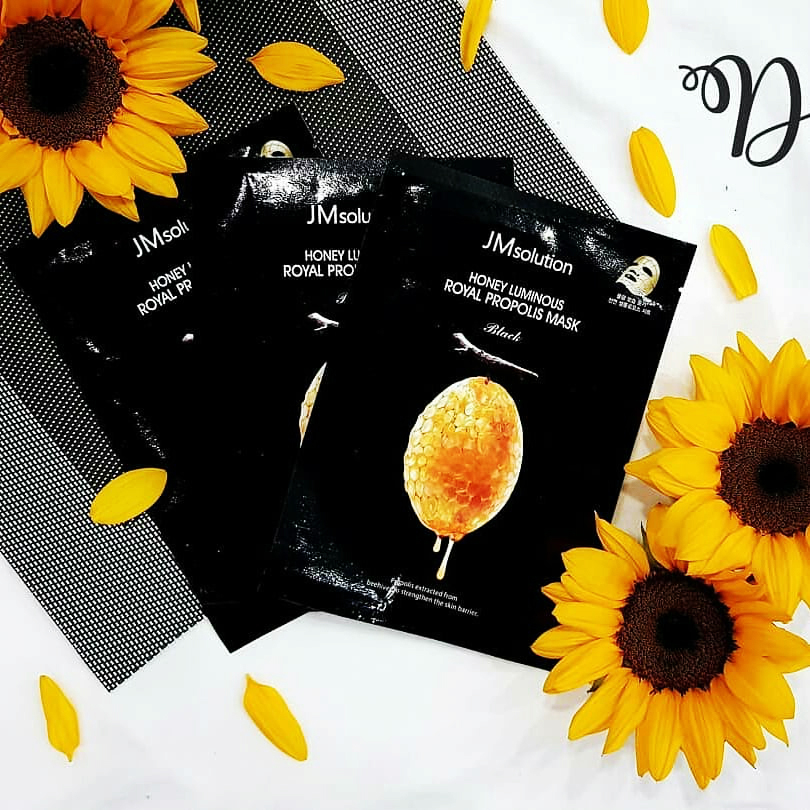 [ 10 Miếng ] MẶT NẠ SĂN CHẮC DA JMSOLUTION HONEY LUMINOUS ROYAL PROPOLIS MASK 30ML