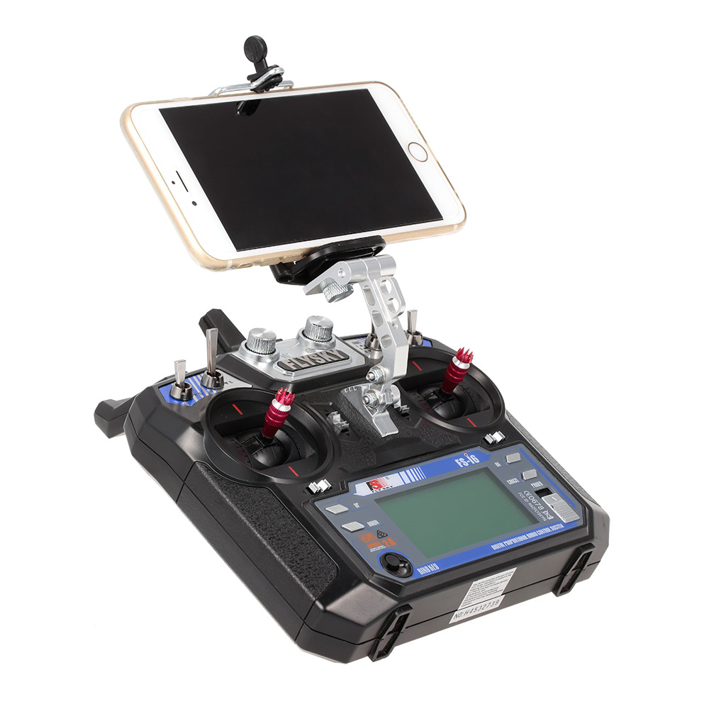 Bộ Kẹp Giữ Điện Thoại Có Điều Khiển Từ Xa Cho FlySky FS-i6 i6S