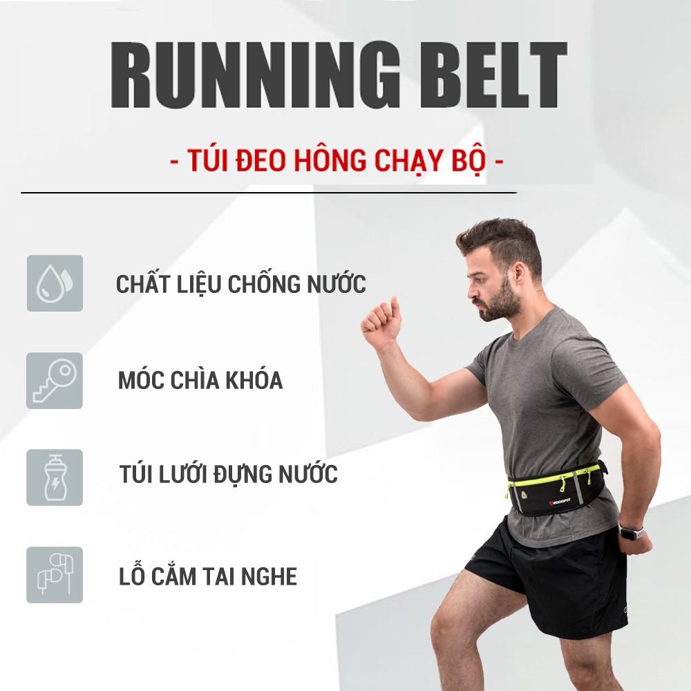 Túi đeo bụng chạy bộ, đai đeo điện thoại chạy bộ nam nữ GoodFit GF106RB