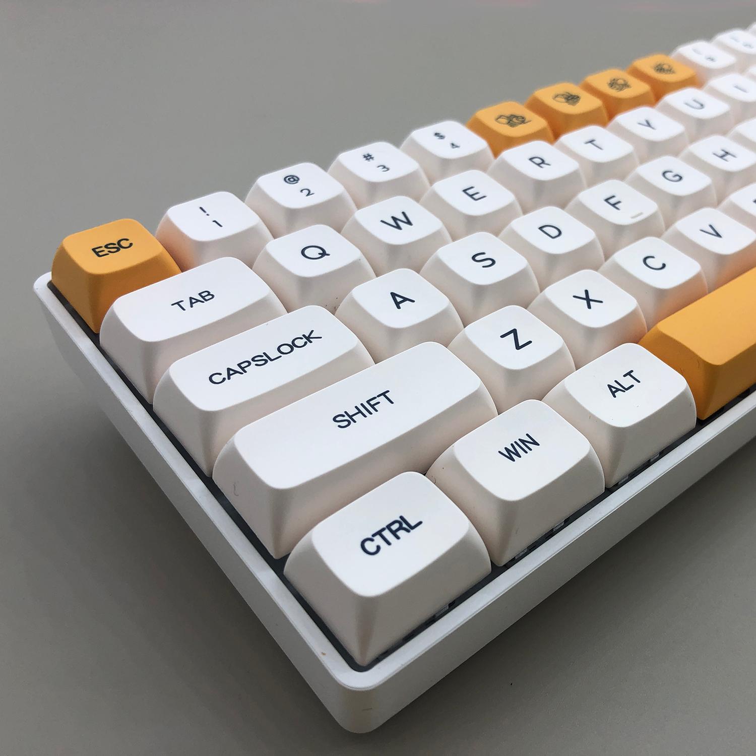125 Phím Keycap PBT XDA Hồ Sơ Dye-SUB Tiếng Anh Nhật Bản Cá Tính Keycaps Cho Cherry MX Switch Chơi Game Bàn Phím Cơ
