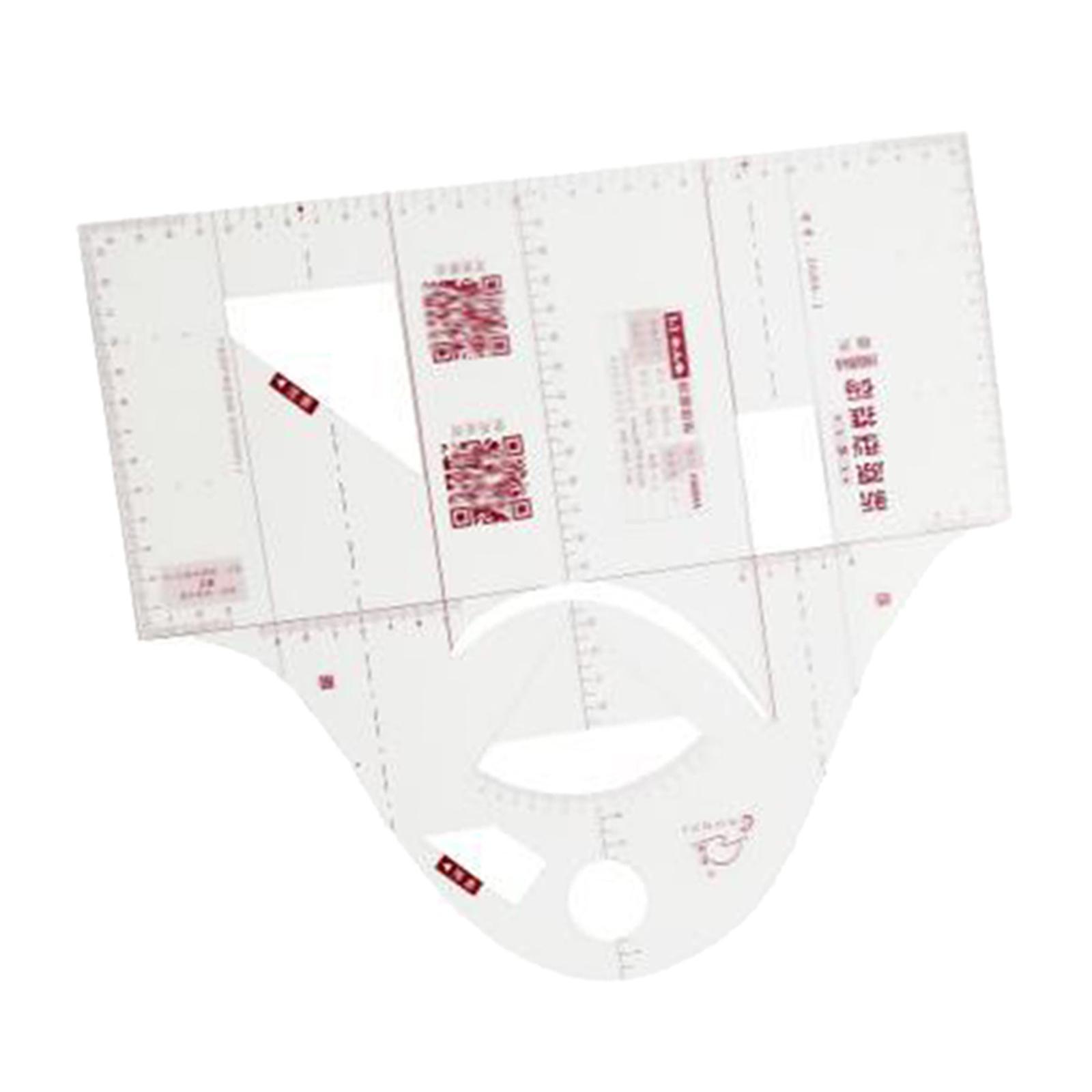 Pattern Making Accessories DIY Sewing Ruler 1:1
