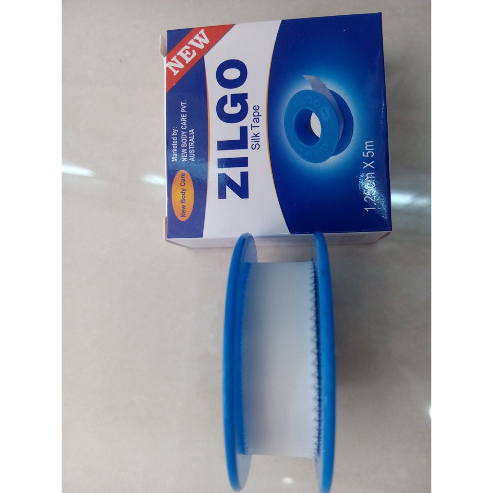 Băng keo lụa zilgo bảng nhỏ 1.25cm*5m