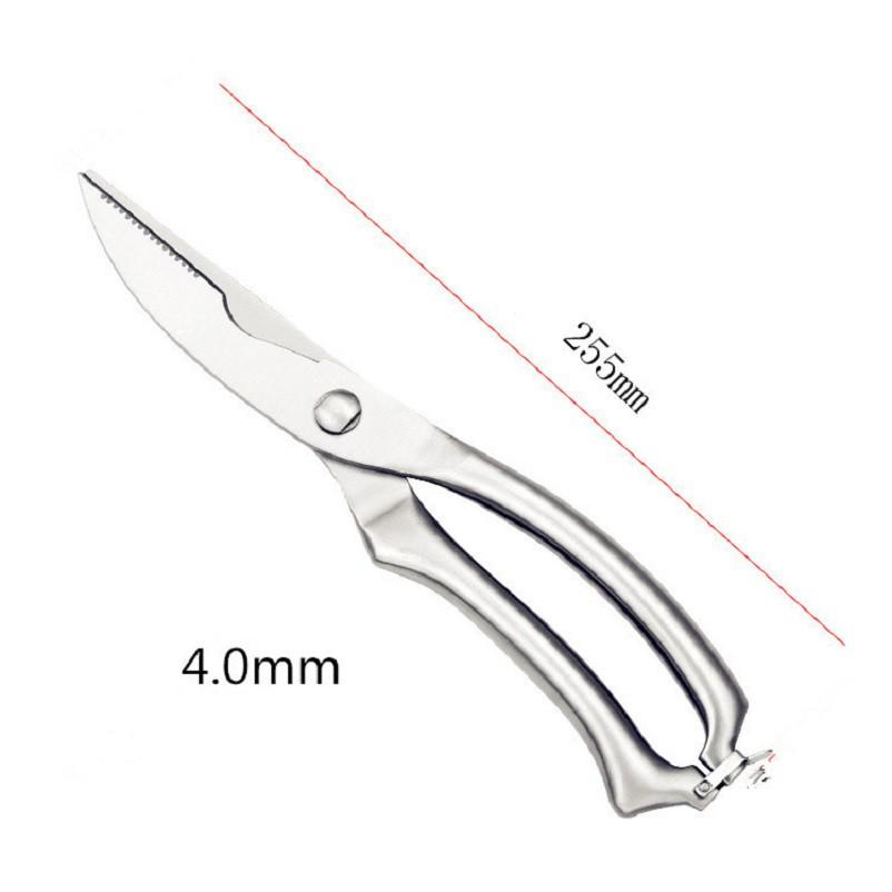 Kéo Cắt Gà Có Móc Gài Khóa Bằng Thép Đúc Nguyên Khối 25x5cm
