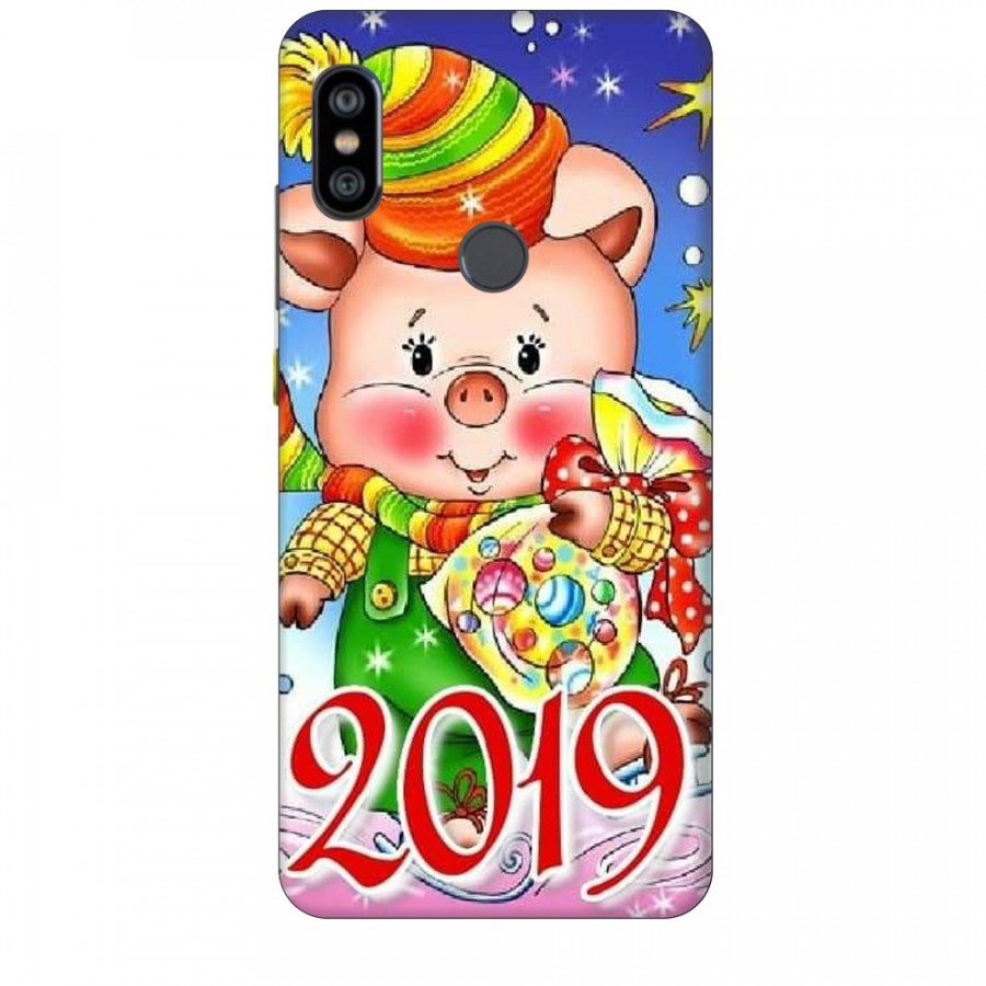 Ốp lưng dành cho điện thoại XIAOMI NOTE 6 PRO Heo Xuân 2019