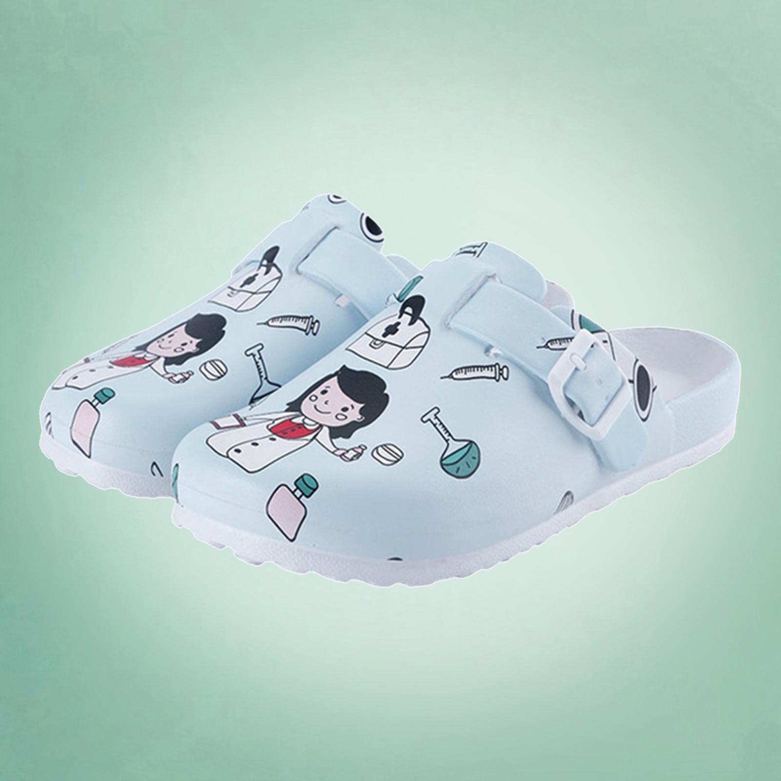 1 Pair Women's Work Clog | Work Shoes, Nurse Shoes, Chef Shoes Anti Slip Lightweight Women Slipers Summer Beach Sandals Footwear