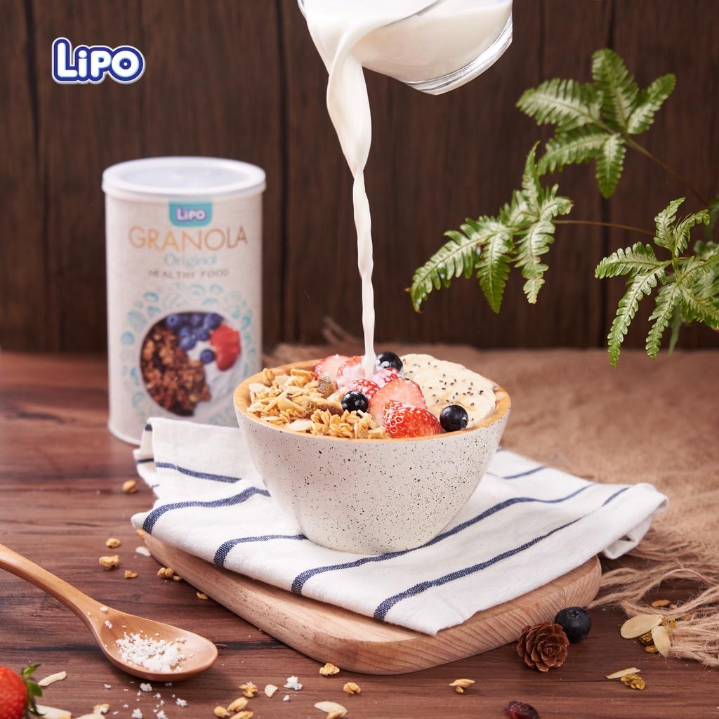 Ngũ cốc dinh dưỡng Granola Lipo 300g vị Original