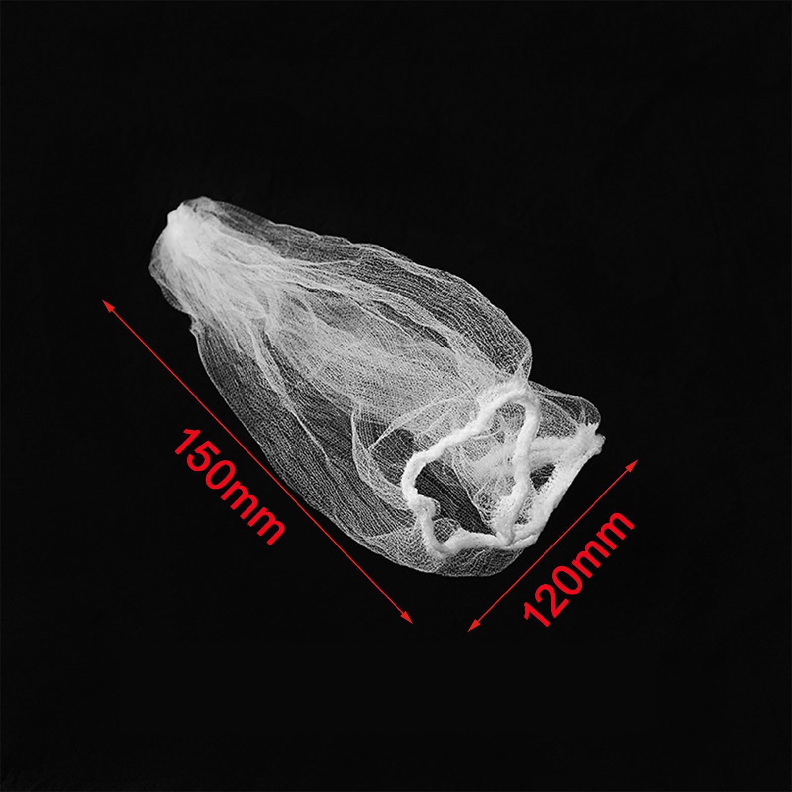 50x Sink Strainer Mesh Bag Floor drain Elasticity for Food Waste Kitchen