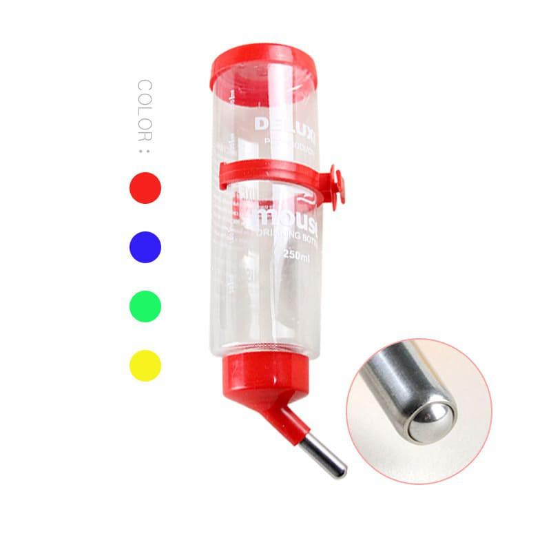 Bình nước treo lồng cho hamster, nhím, thỏ dung tích 250ml