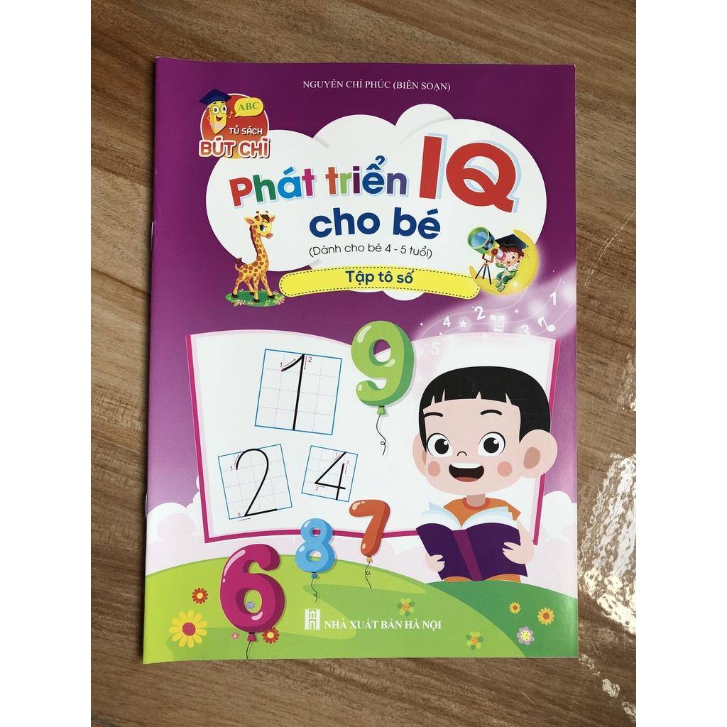 Sách - Combo phát triển IQ dành cho bé 4 đến 5 tuổi (Bộ 8 cuốn)