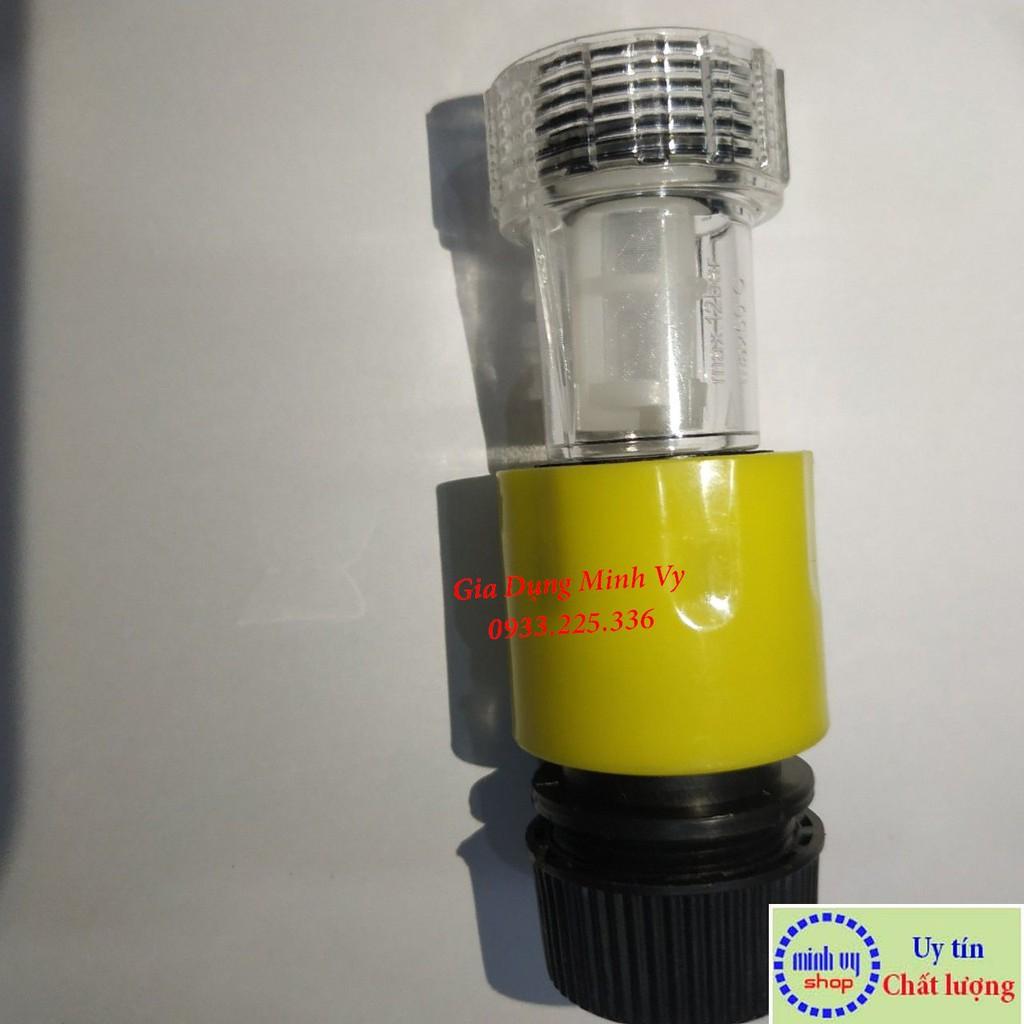 Bộ Khớp Nối Nhanh+ Cút Lọc Nước Đầu Vào Máy Rửa Xe Cao Áp