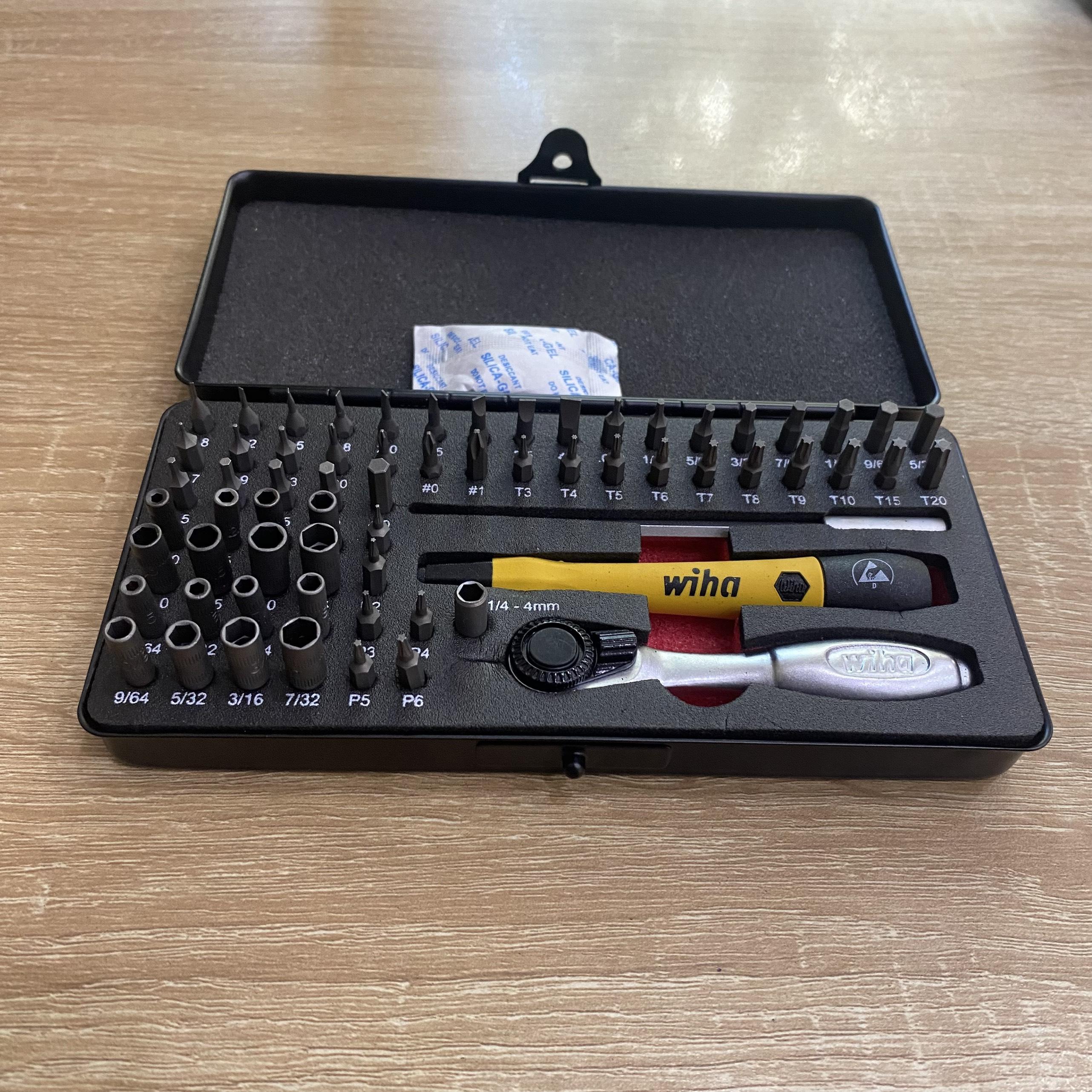 Bộ tua vít 65 chi tiết ESD Wiha 39971