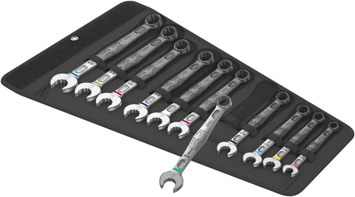 BỘ CỜ LÊ TRÒNG 11 CÁI 6003 JOKER 11 SET 1 RING SPANNER SET WERA 05020231001