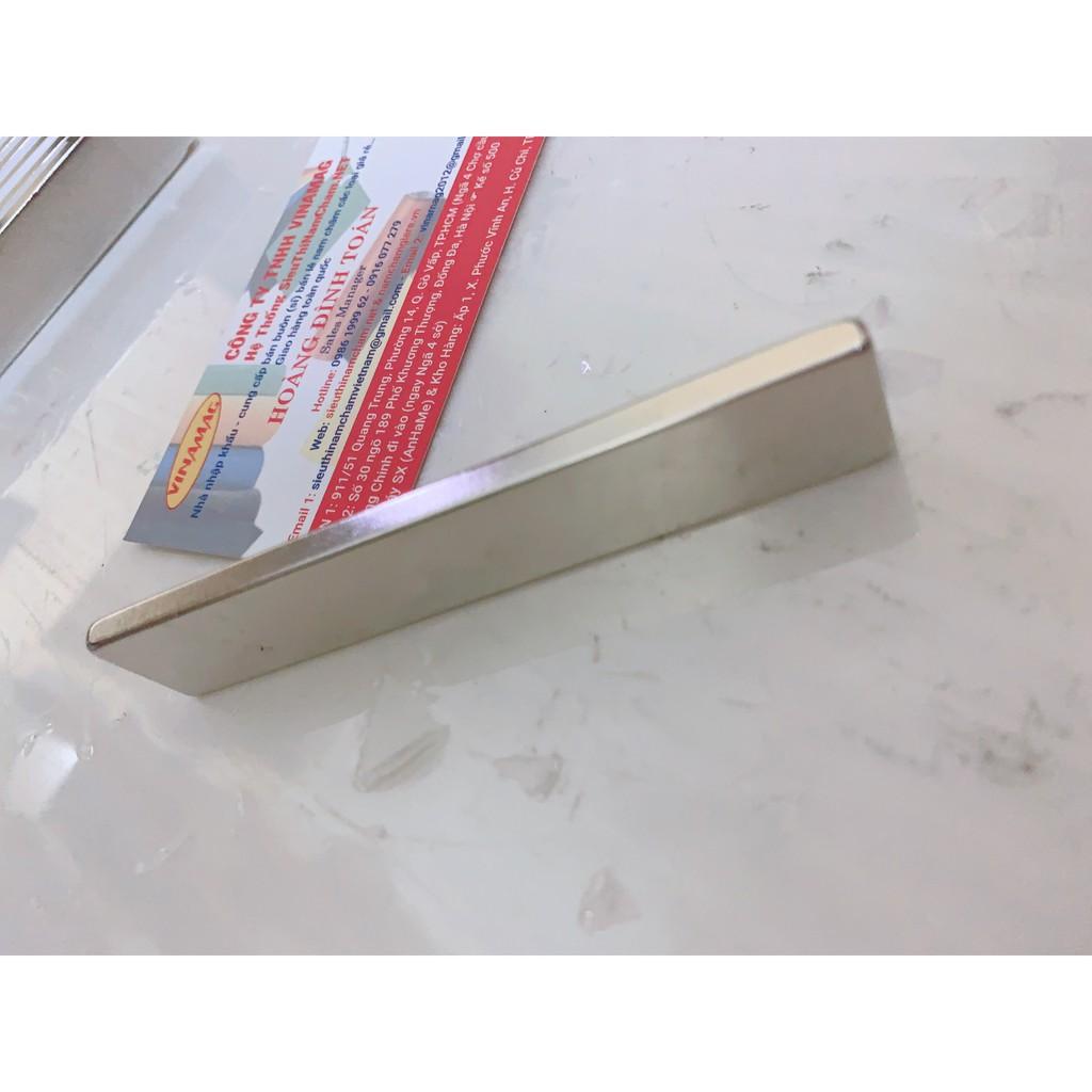 Nam châm , nam châm viên , nam châm chữ nhật , nam châm 100x20x5mm