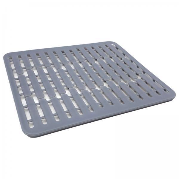 2X Silicone Sink Mat Drying Mat Sink Protector for Kitchen Hotel Basement