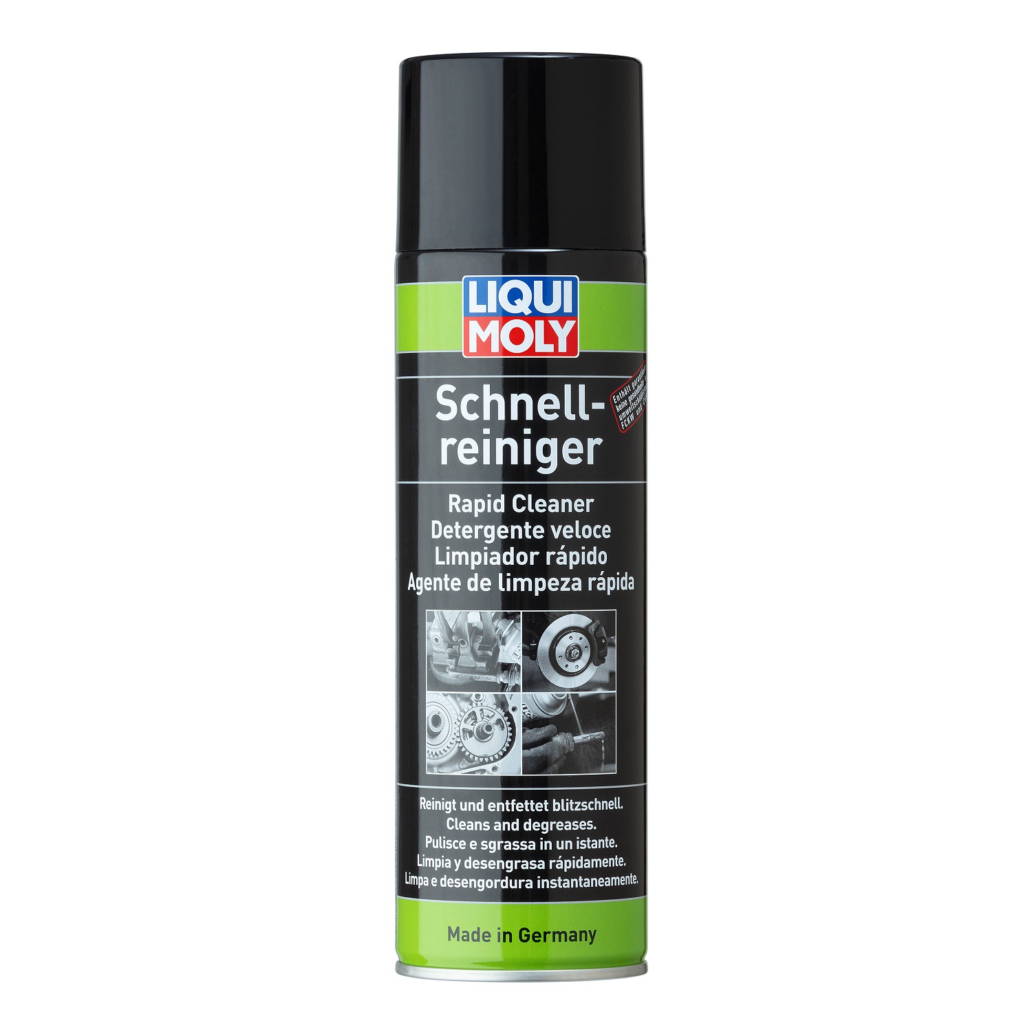 Dung dịch tẩy rửa phanh ô tô Liqui Moly 3318 - Tặng kèm 1 khăn lau chuyên dụng 3M