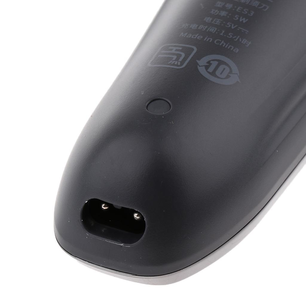 Rechargeable Waterproof Electric Shaver Wet & Dry Rotary Shavers for Men Electric Shaving with Pop-up Trimmer