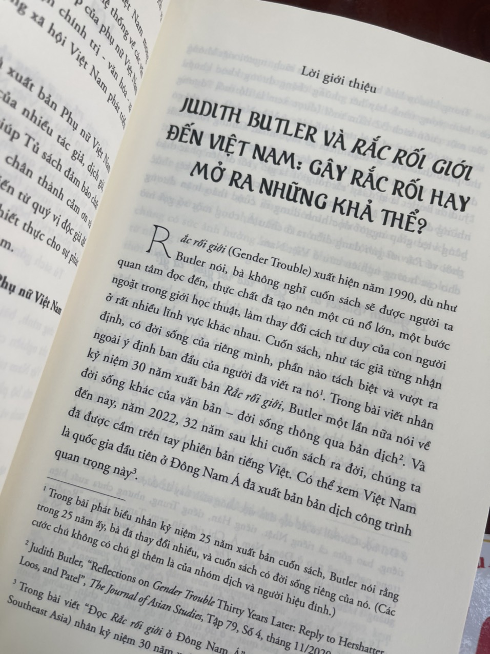 RẮC RỐI GIỚI – GENDER TROUBLE – Judith Butler – Nhóm Tiên Phong dịch – NXB Phụ Nữ (Bìa mềm)