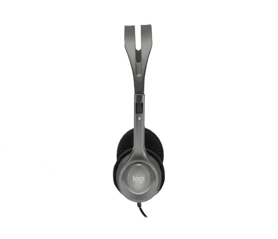 Tai Nghe Chụp Tai Logitech H110 - Hàng Chính Hãng