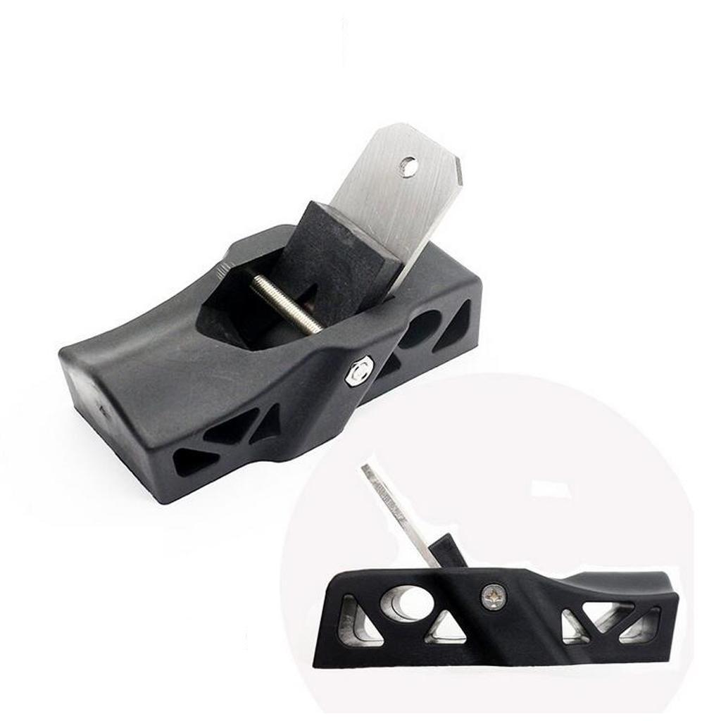 Pack of 2 Mini Wood Planer Hand Tool Flat Bottom Wood Trimming Plane for