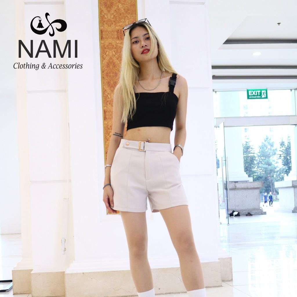 Quần Short nữ cạp cao,kiểu dáng trẻ trung,hàng cao cấp loại 1 PO9