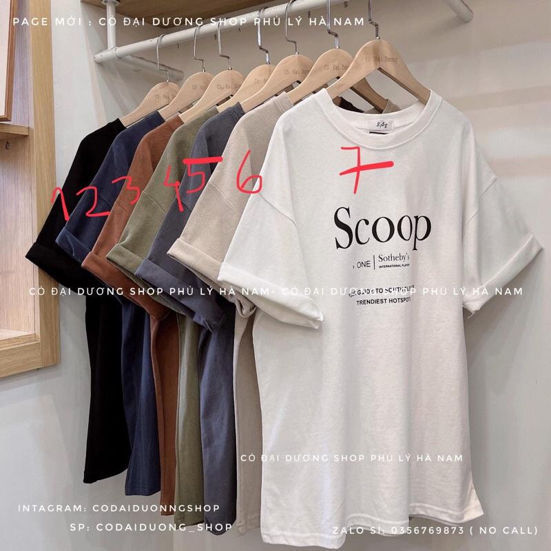 Áo phông Scoop cộc tay