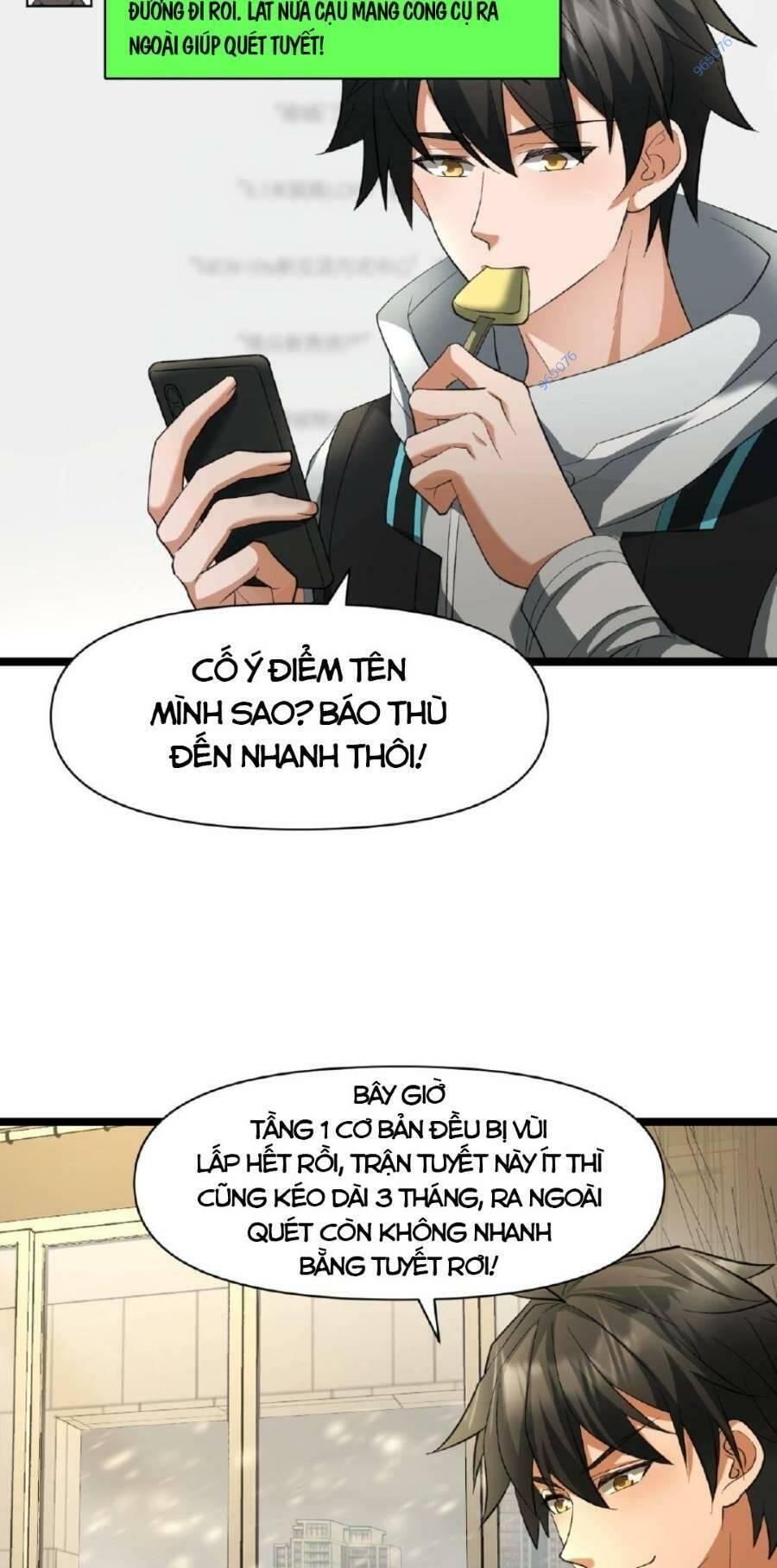 đóng băng toàn cầu: tôi gây dựng nên phòng an toàn thời tận thế chapter 11 9