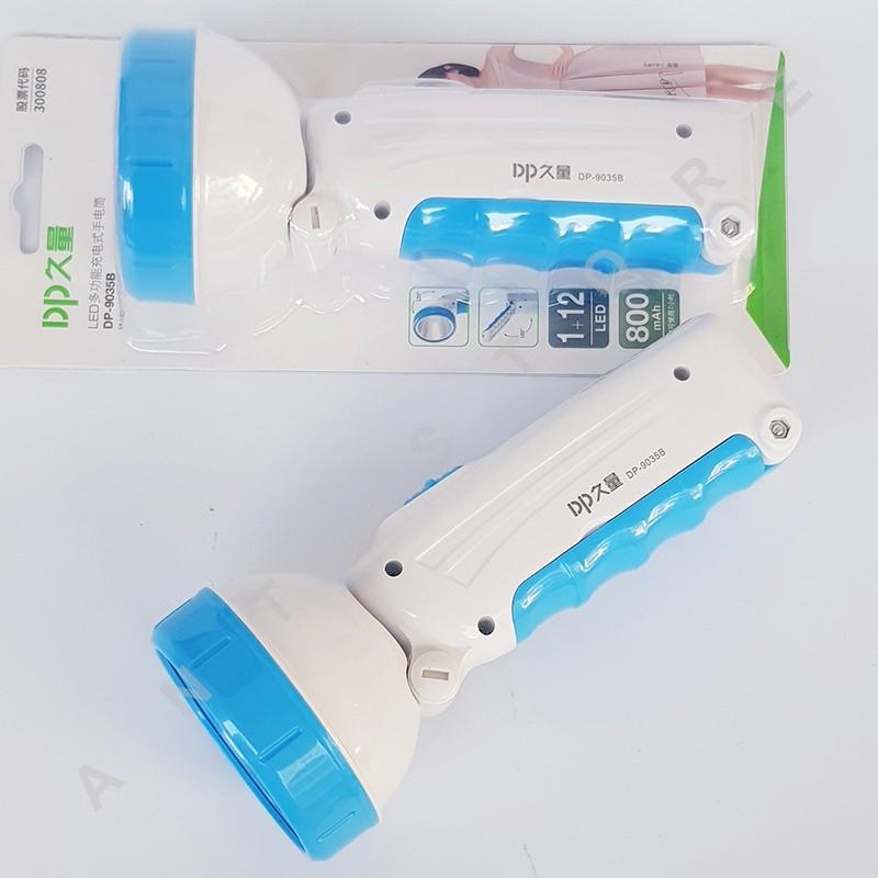 Đèn pin sạc đa năng xoay 120 độ kiêm đèn Led để bàn - DP-9035