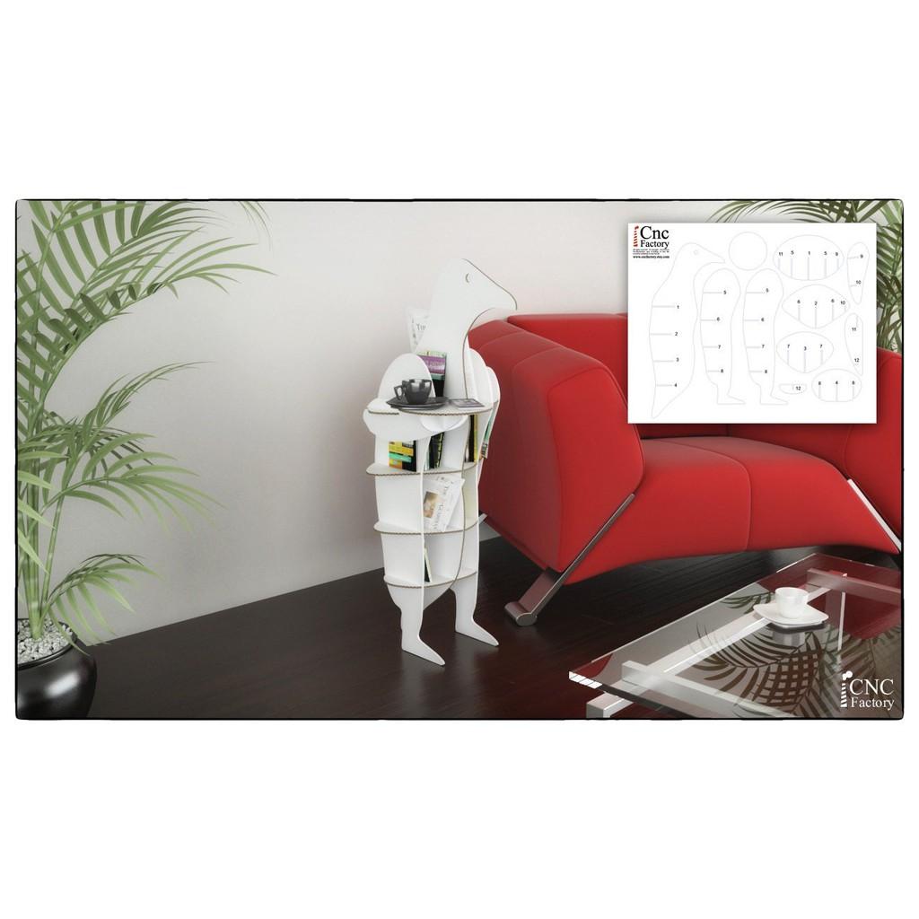 Kệ để đồ trang trí hình chim cánh cụt