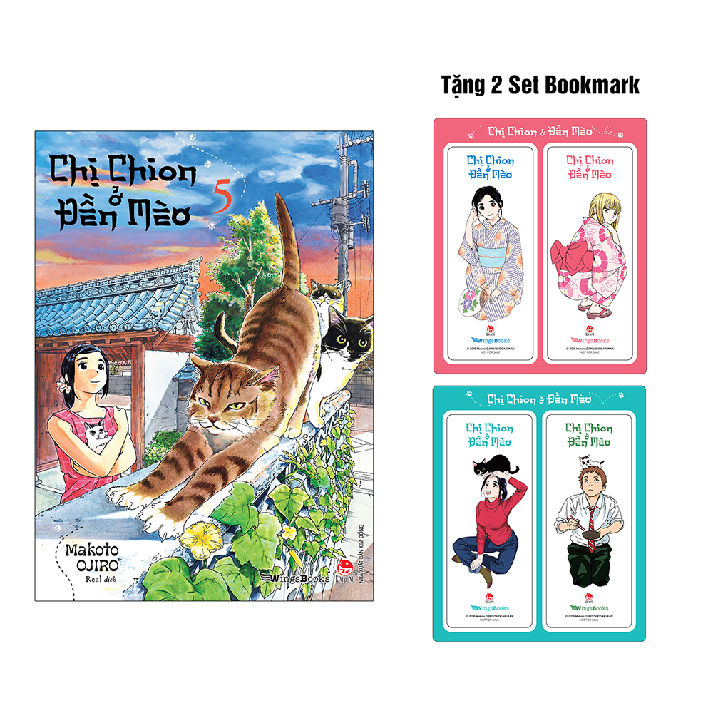 Chị Chion Ở Đền Mèo – Tập 5 [Tặng 2 Set Bookmark]