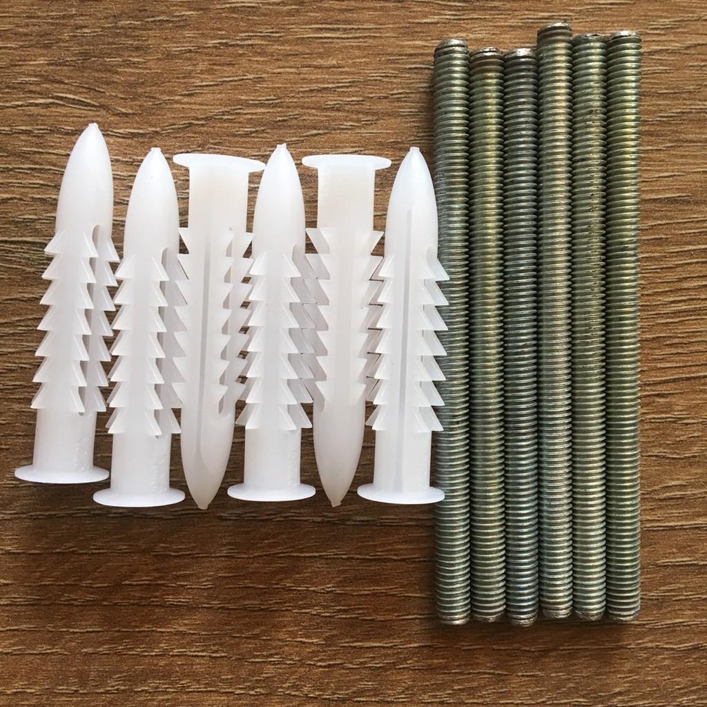 Combo 2 thanh Kệ gỗ treo tường kích thước 600x150mm, kèm phụ kiện lắp ráp