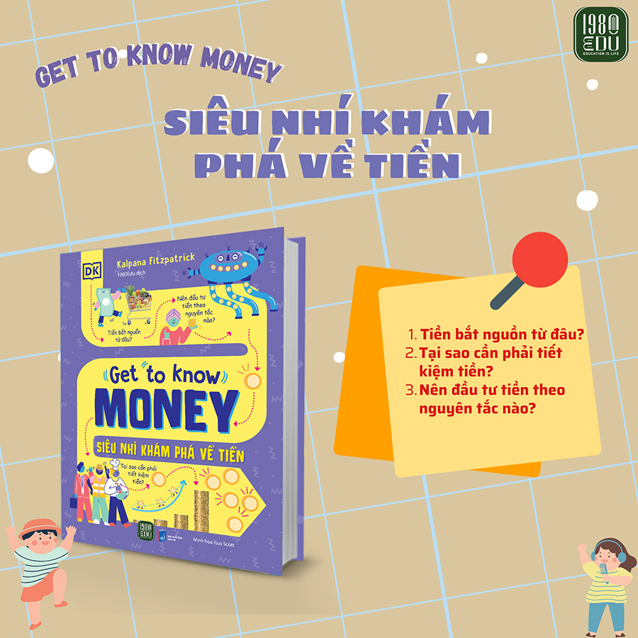 Hình ảnh Get To Know Money - Siêu Nhí Khám Phá Về Tiền