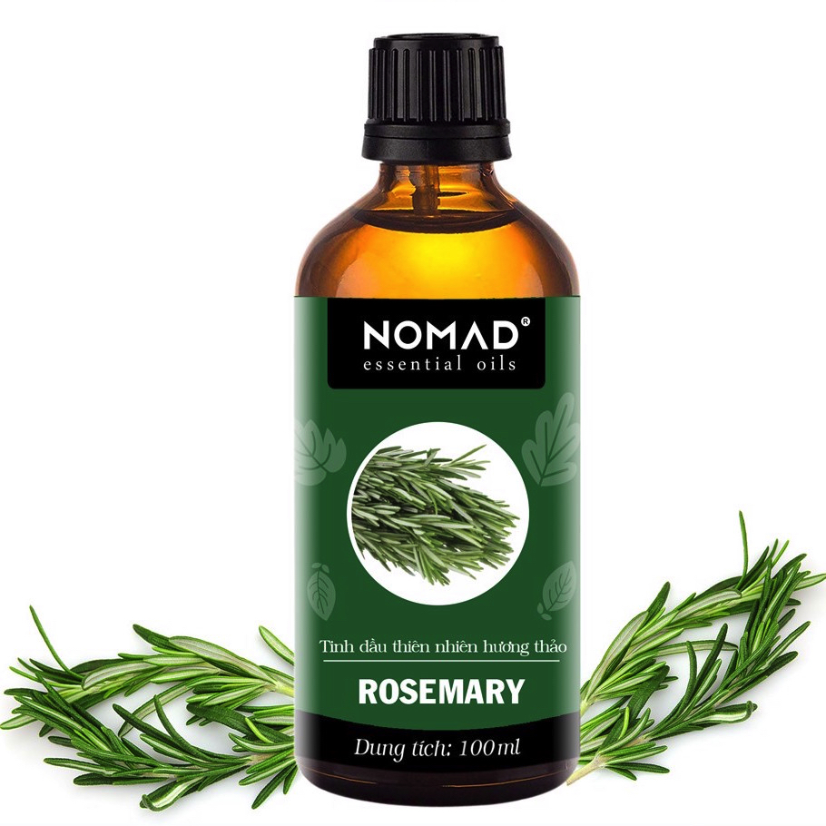 Tinh Dầu Thiên Nhiên Hương Thảo Nomad Essential Oils Rosemary 10ml