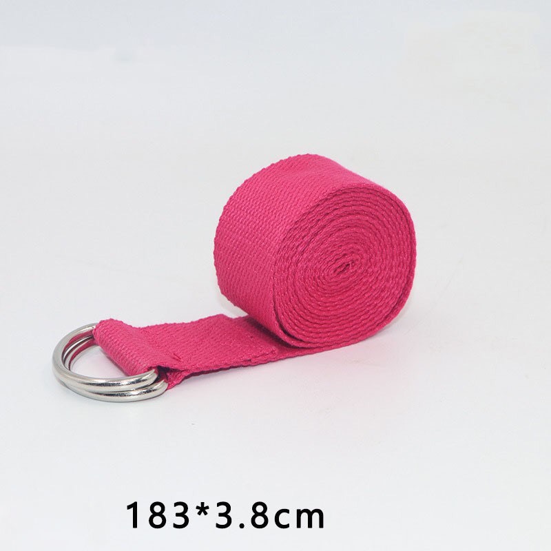 Dây Đai Tập Yoga Sợi Cotton, Dây Kéo Tập Yoga - Hỗ Trợ Kéo Giãn Chân Tay, Uốn Người Tập Yoga, Giúp Bạn Có Một Cơ Thể Dẻo Dai