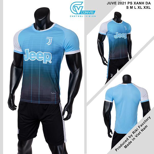 Quần áo CLB Juventus(Vải Mè ConVis) - Quần áo đá banh (chất lượng cao , mẫu mã đẹp