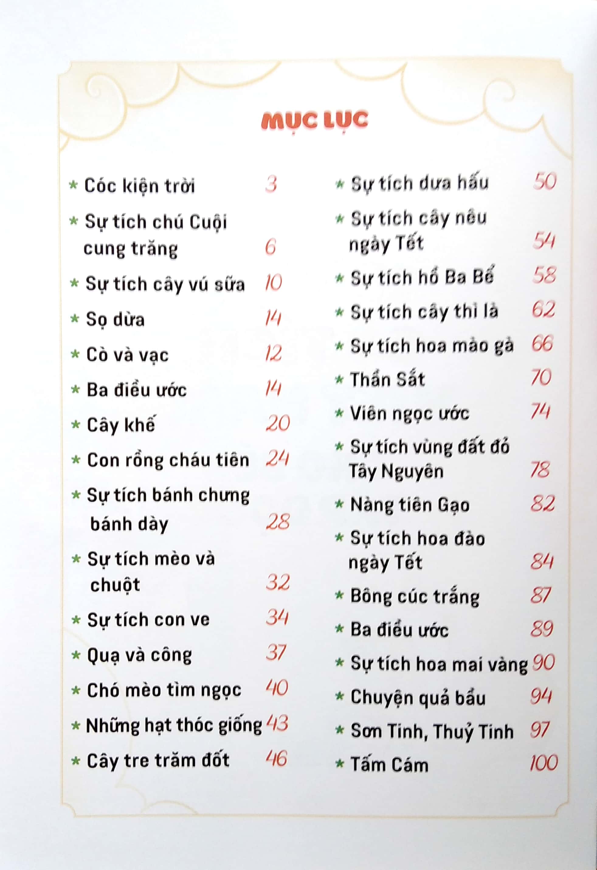 Truyện cổ tích việt nam cho bé tập đọc Từ 0 - 6 tuổi