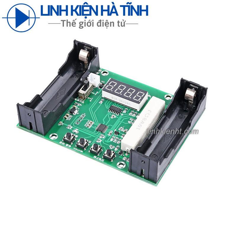 Pin lithium 18650 Mạch kiểm tra dung lượng thực pin maH / mwH DC5-12V