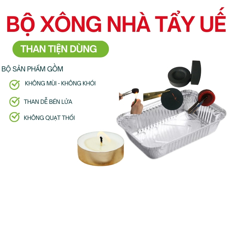 Gói lá xông nhà tẩy uế chiêu tài lộc
