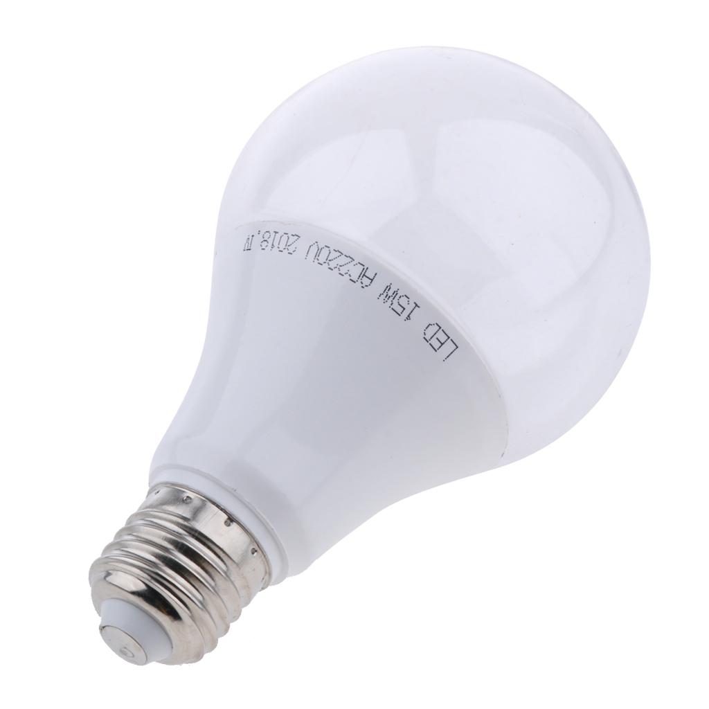 3xE27 Base LED Grow Light Bub Fruit Flower Plant Grow Lamp for Indoor Plants  Warm White_15W