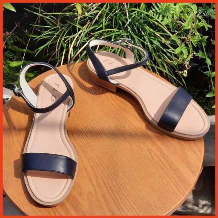 TLG Sandal nữ 3 phân đế đúc,quai da siêu dễ thương 21332