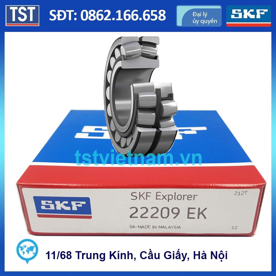 Vòng bi bạc đạn SKF 22209 EK