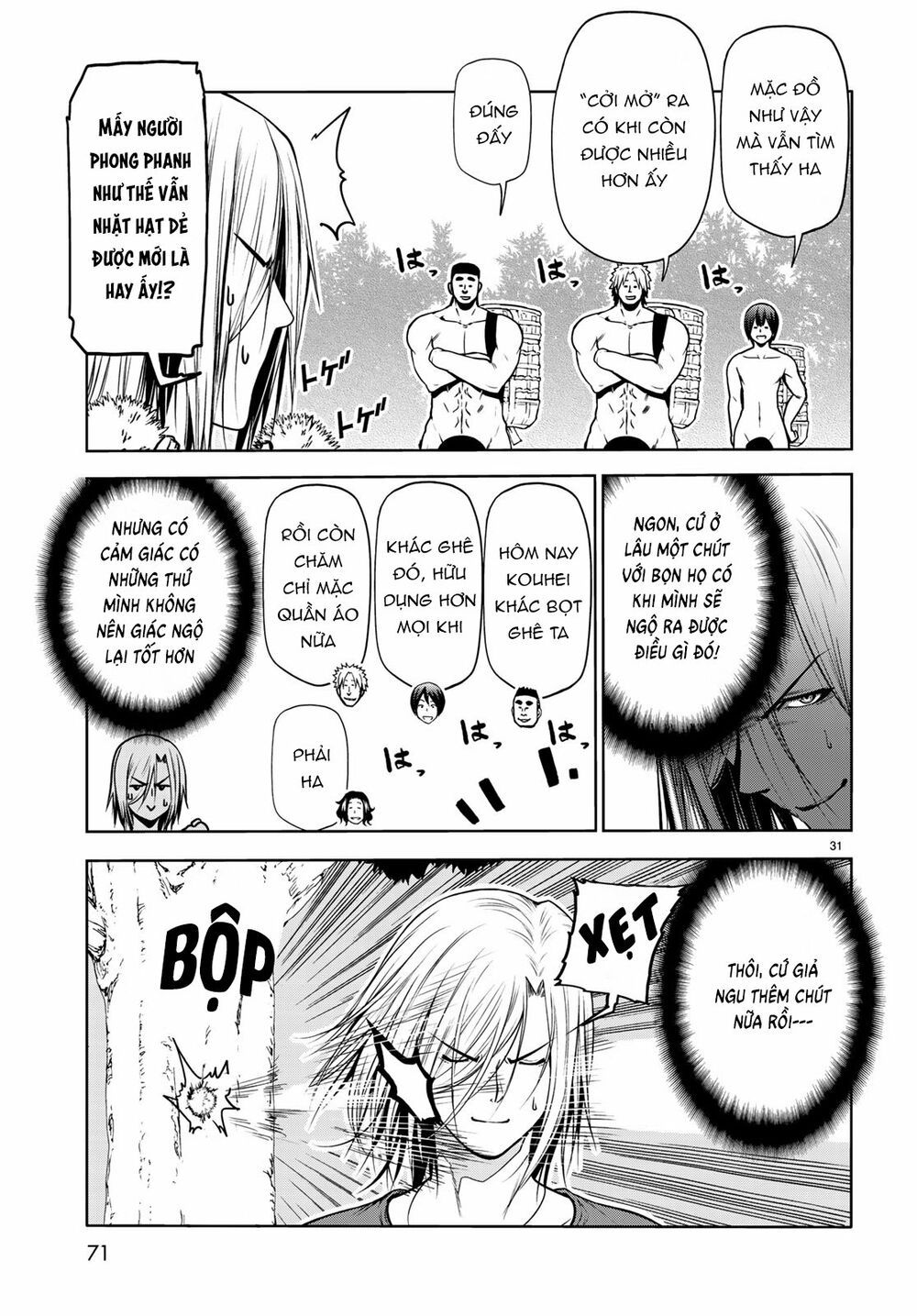 cô gái thích lặn - grand blue chapter 60 31