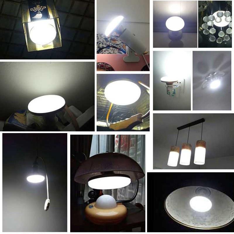 Bóng đèn LED E27 Bóng đèn LED 220v Đèn LED 20/40/50/60W Bóng đèn UFO tiêu điểm cho nhà bếp Chiếu sáng phòng khách Bóng đèn công suất cao