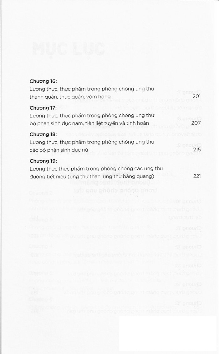 Dinh Dưỡng Trong Phòng Chống Ung Thư - Viện sĩ, Giáo sư, Tiến sĩ Khoa học Đái Duy Ban