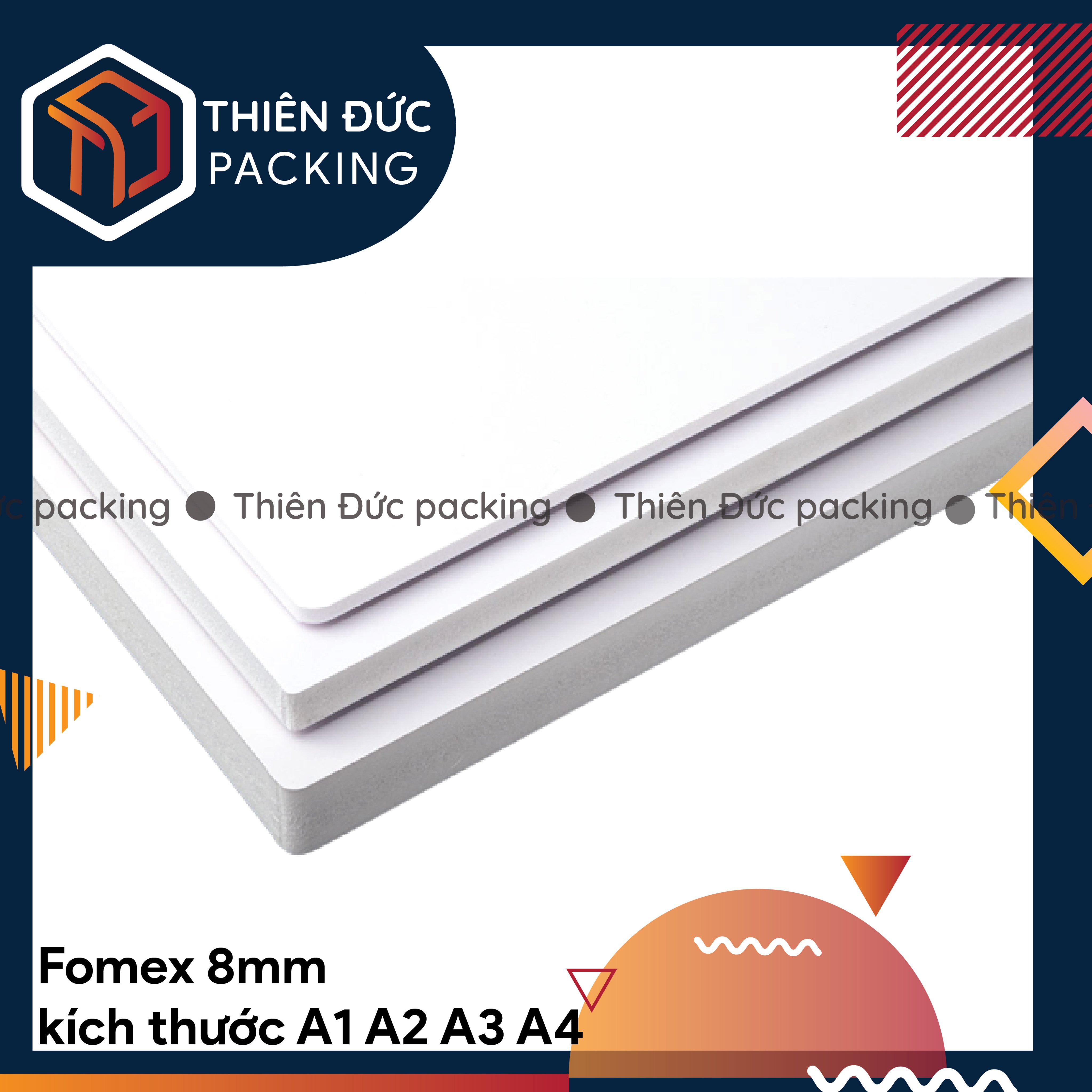 Tấm Bìa FOMEX 8mm A1 Trắng Làm Mô Hình Kiến Trúc, Decal, Tranh, Kệ Tủ Handmade..
